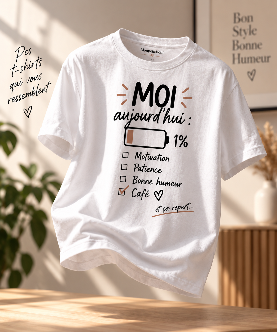 T-shirt Adulte Personnalisé Floqué