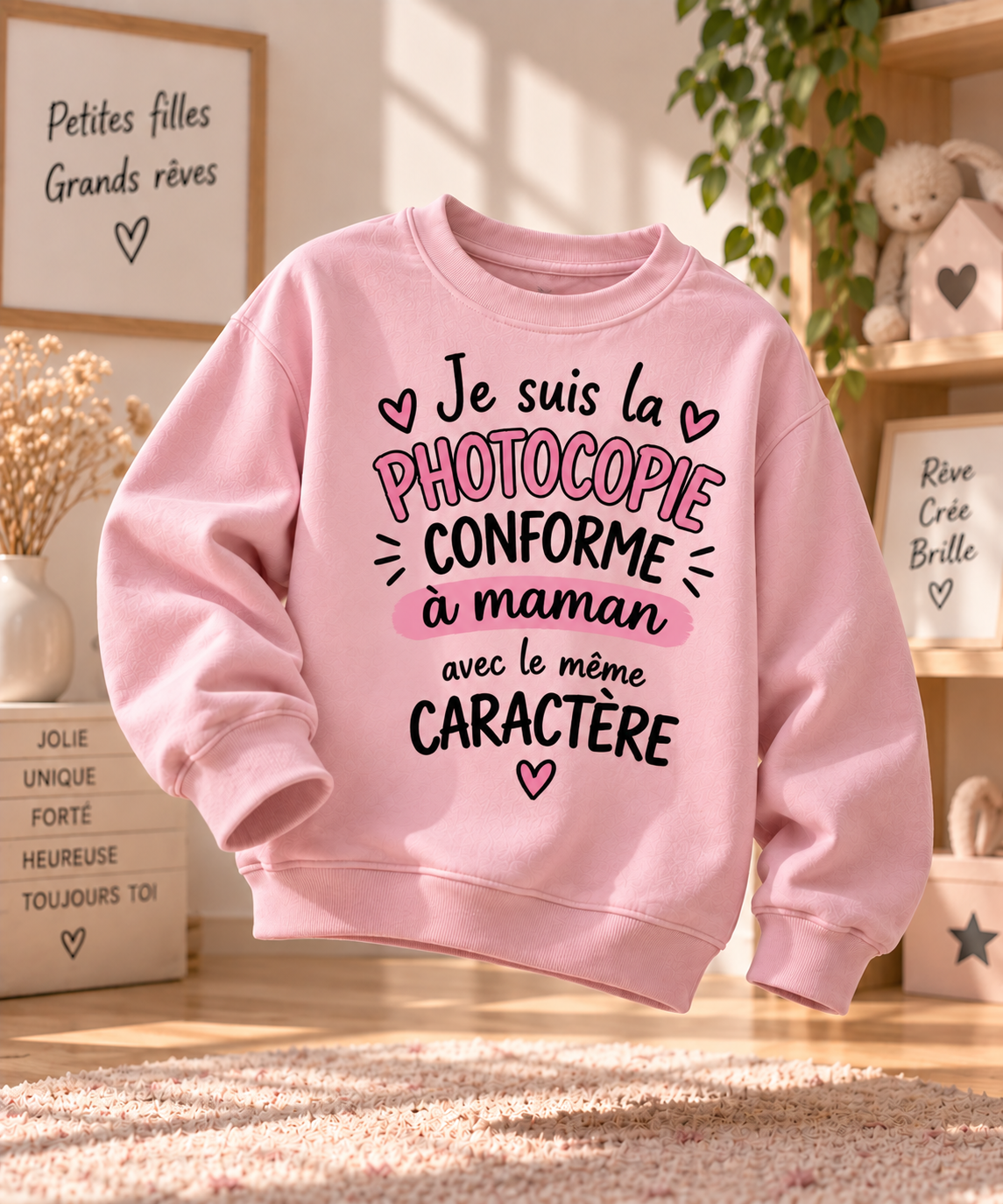 Sweat Enfant Personnalisé Floqué