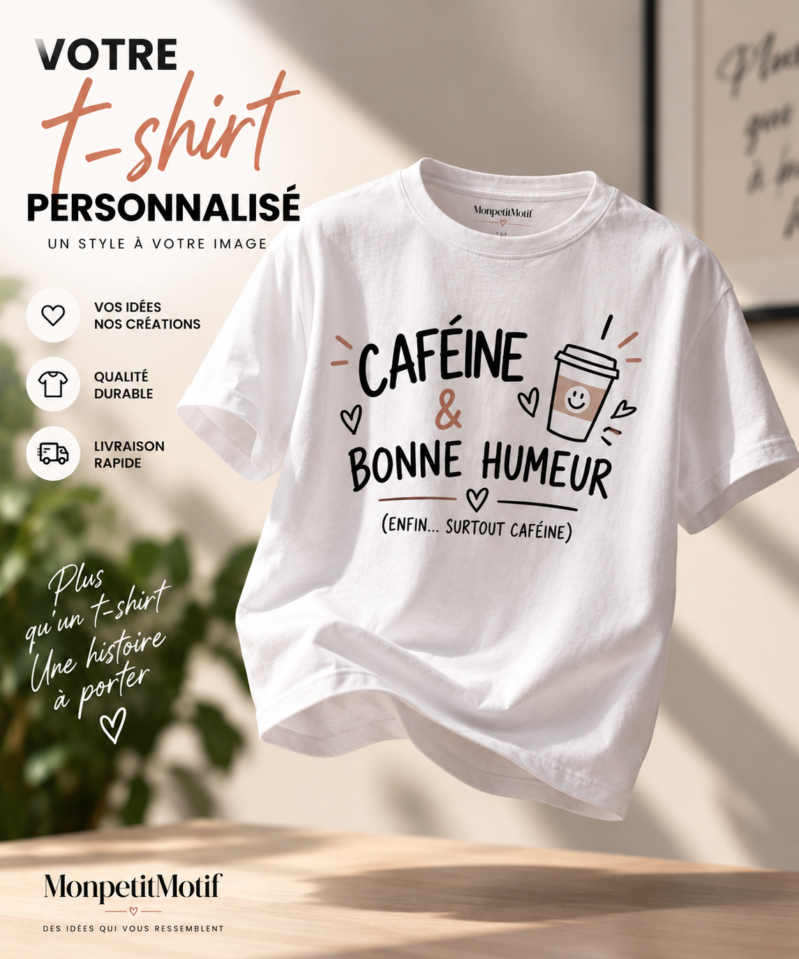 T-shirt Adulte Personnalisé Floqué
