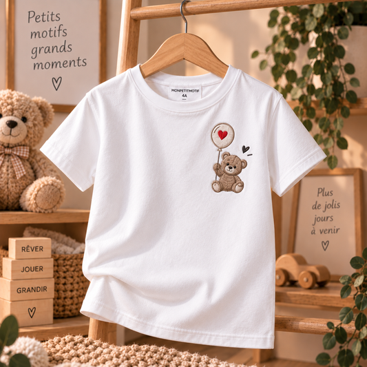T-shirt Enfant Personnalisé - Brodé