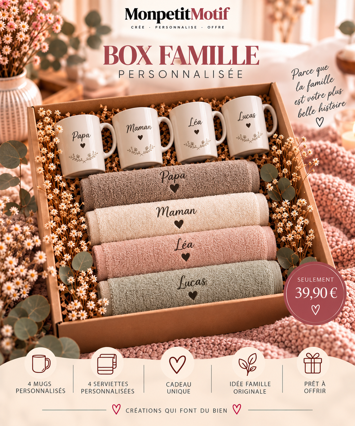 Coffret "Famille" - MonpetitMotif