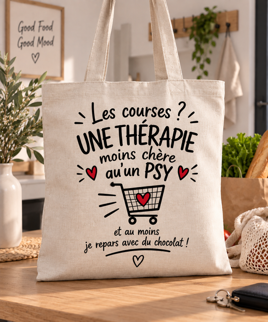 Tote Bag Souple Personnalisé - Floqué
