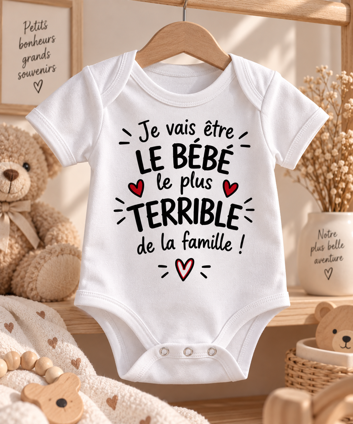 Body Bébé Personnalisé - Floqué