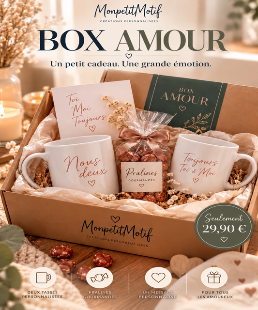 Coffret "Amour" - MonpetitMotif