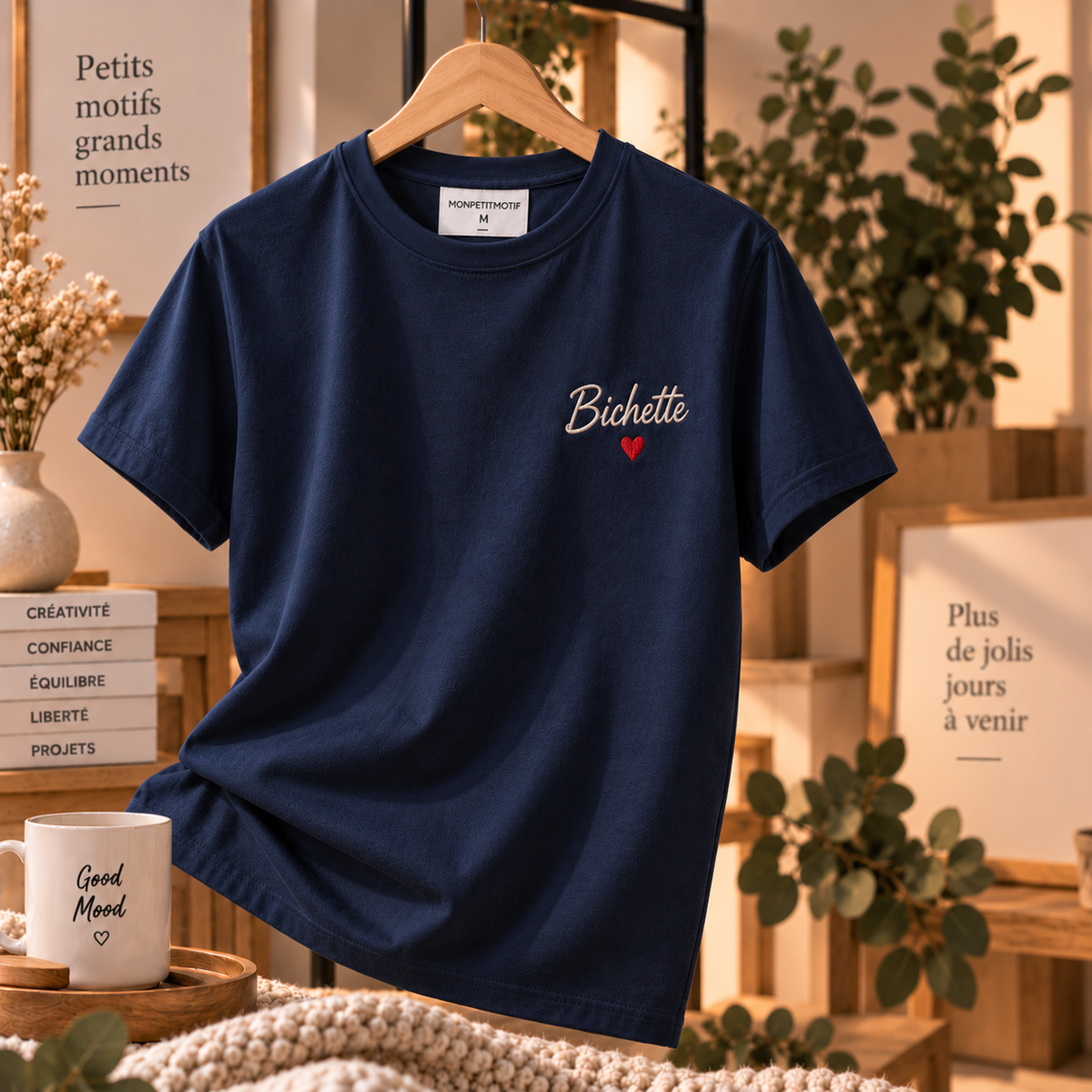T-shirt Adulte Personnalisé - Brodé